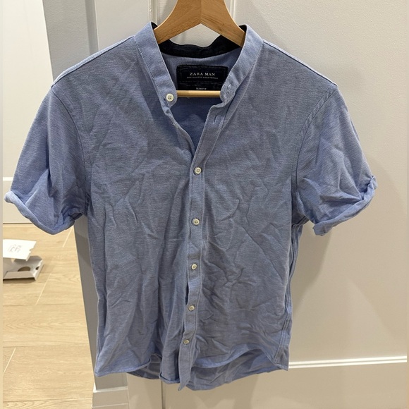 2 Zara Men’s Shirts (Size: Medium) - Picture 1 of 11